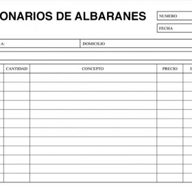 Los talonarios de albaranes son esenciales para llevar un registro preciso de las entregas y recepciones de mercancía